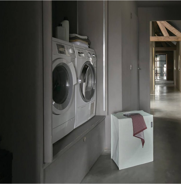 Tvättpåse 55 l, mörkgrön, Brabantia
