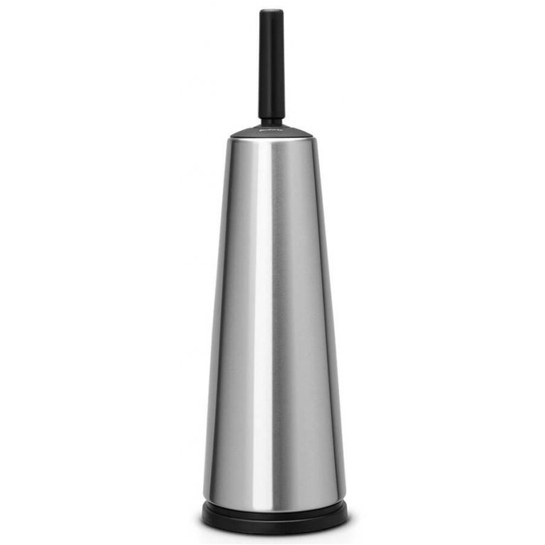 Toalettborsthållare, matt stål, Brabantia