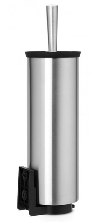 Toalettborsthållare, matt stål, Brabantia