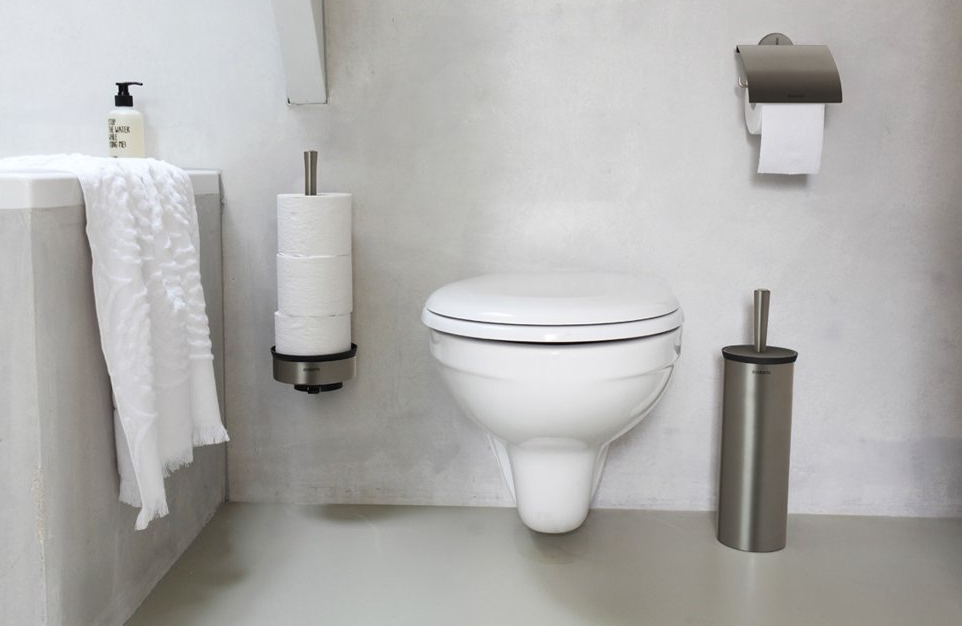 Reservrullhållare, platina, Brabantia