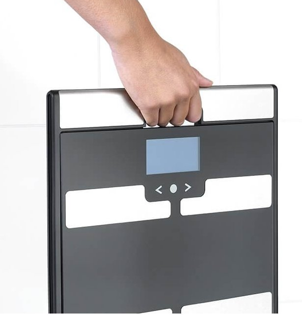 Digital badrumsvåg, svart, Brabantia