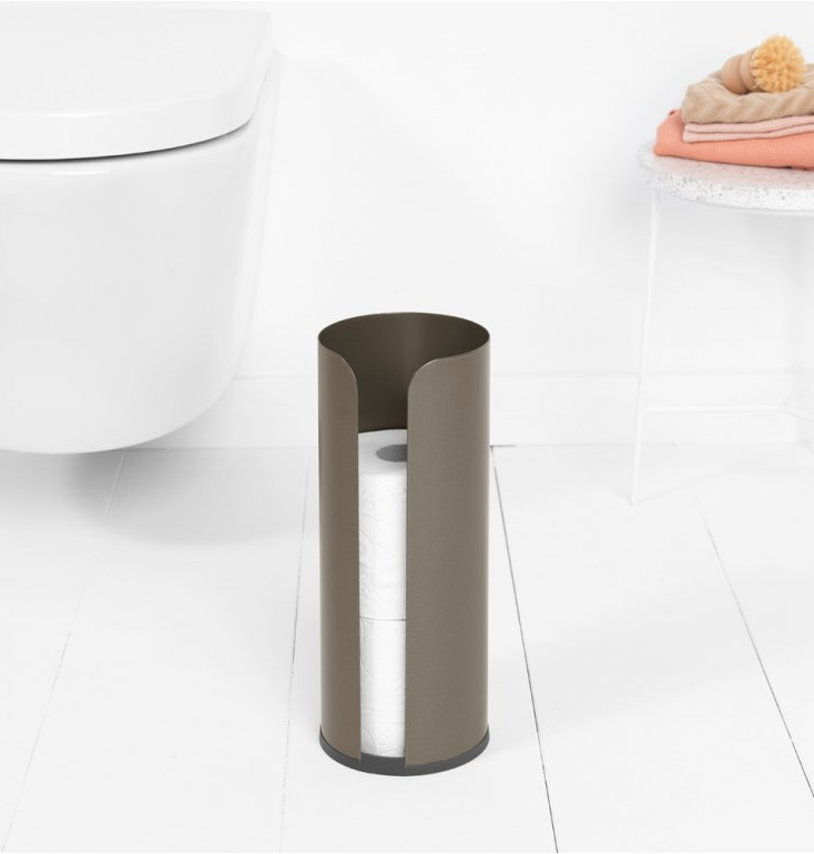 Reservrullhållare, platina, Brabantia