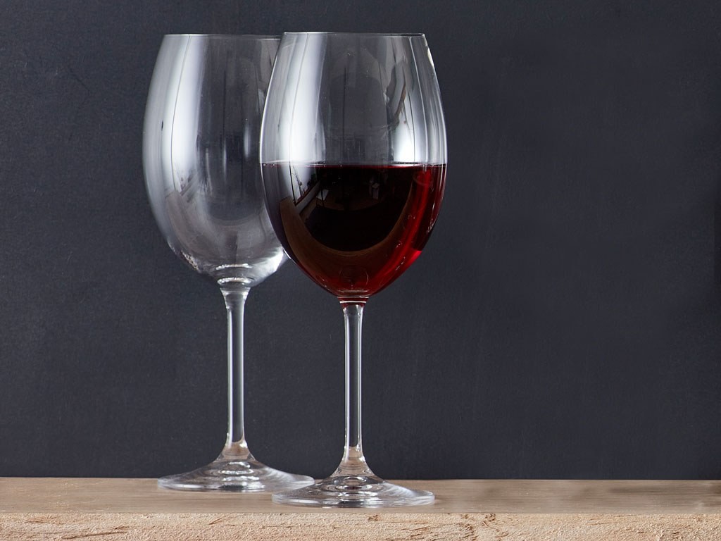 Rödvinsglas, set i 2 delar, 580 ml, Bitz