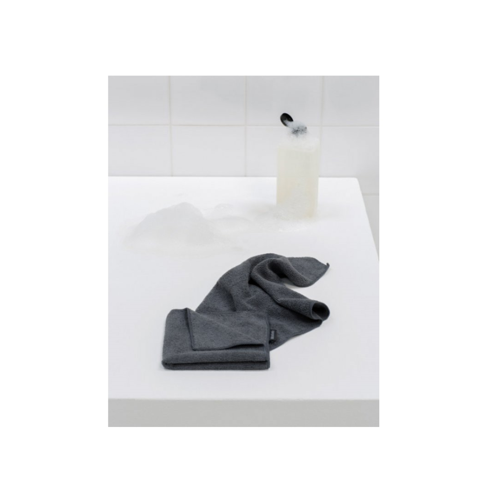 Mikrofiberduk, set i 2 delar, grå, Brabantia