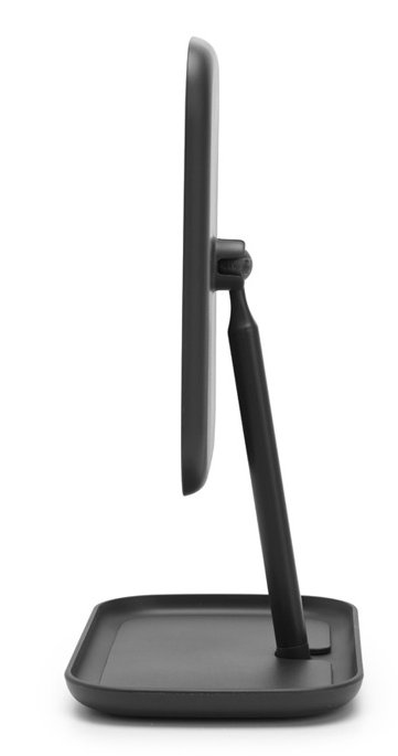 Bordsspegel 28 cm, med bricka, grå, Brabantia