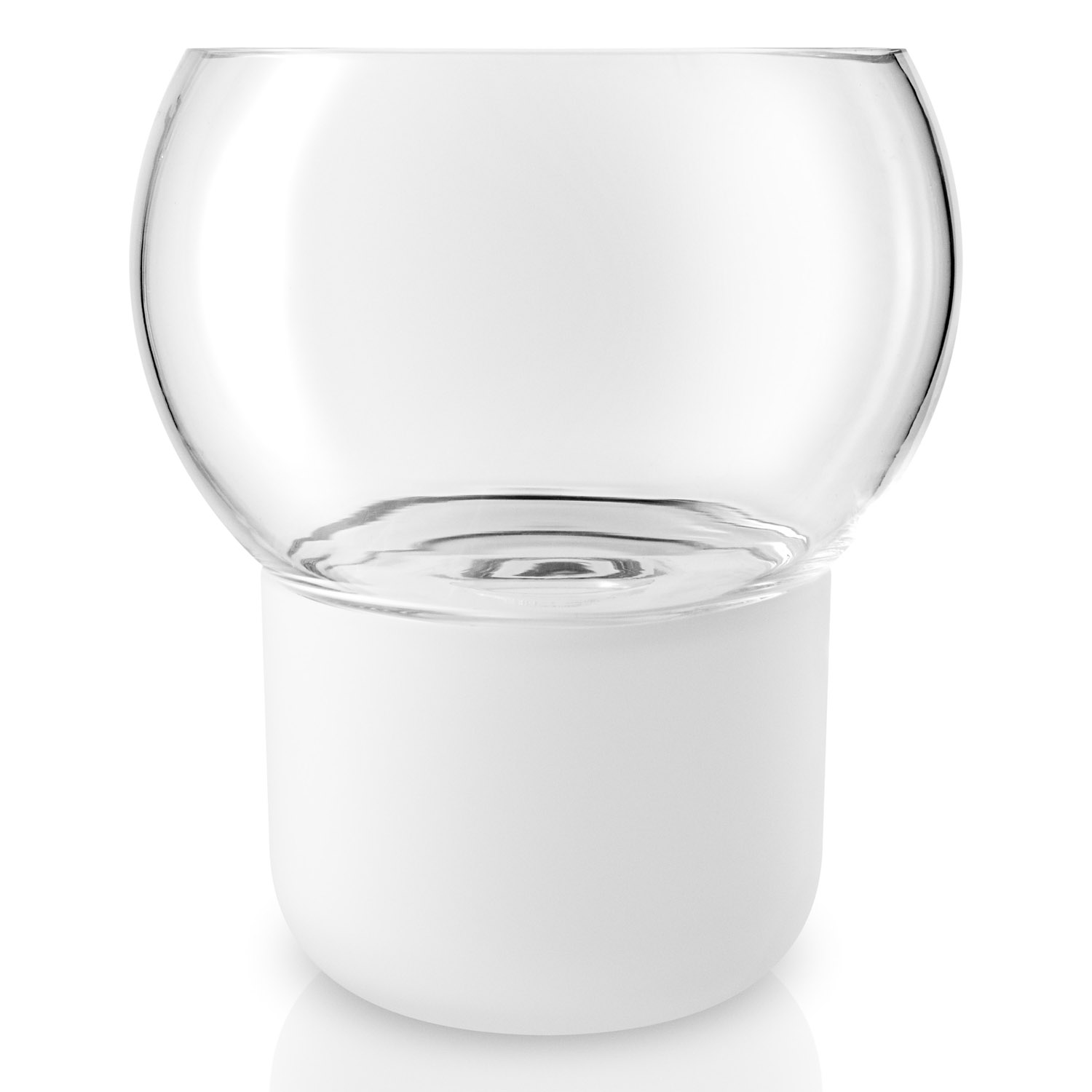 Självvattnande blomkruka 15 cm, för orkidéer, glas, Eva Solo