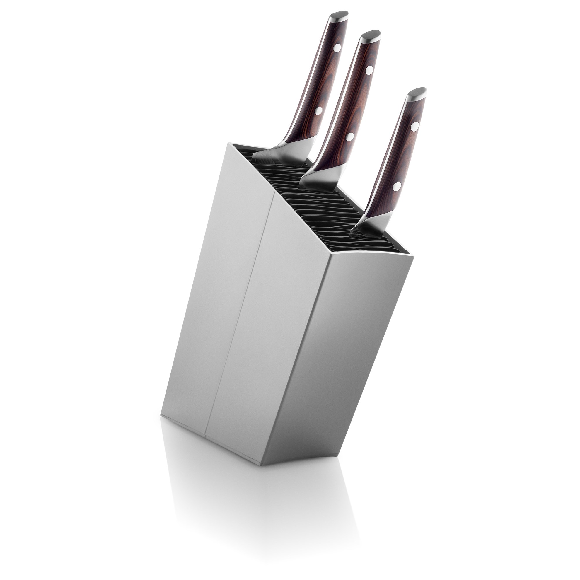 Knivblock ANGLED, aluminium, Eva Solo