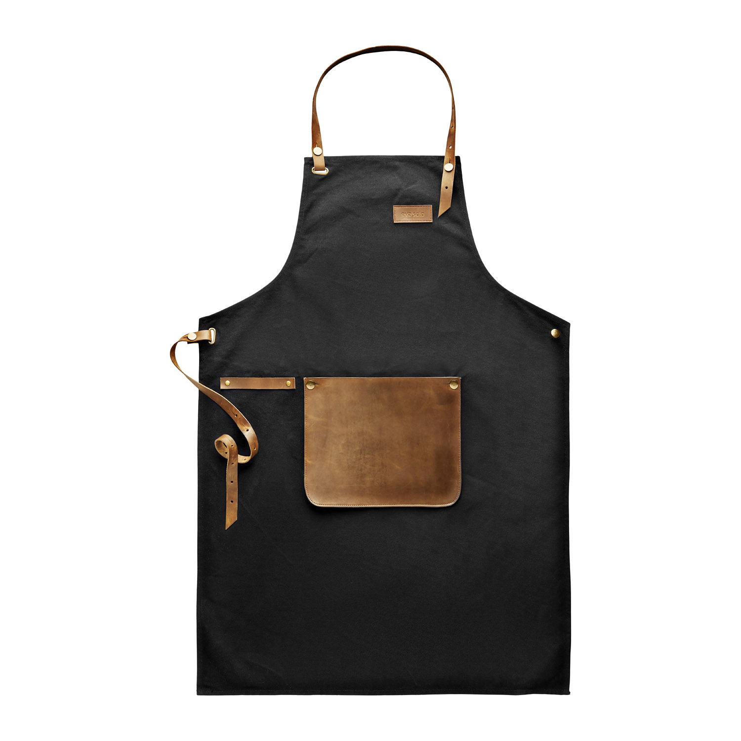 Grillförkläde 98 cm, canvas och läder, Eva Solo
