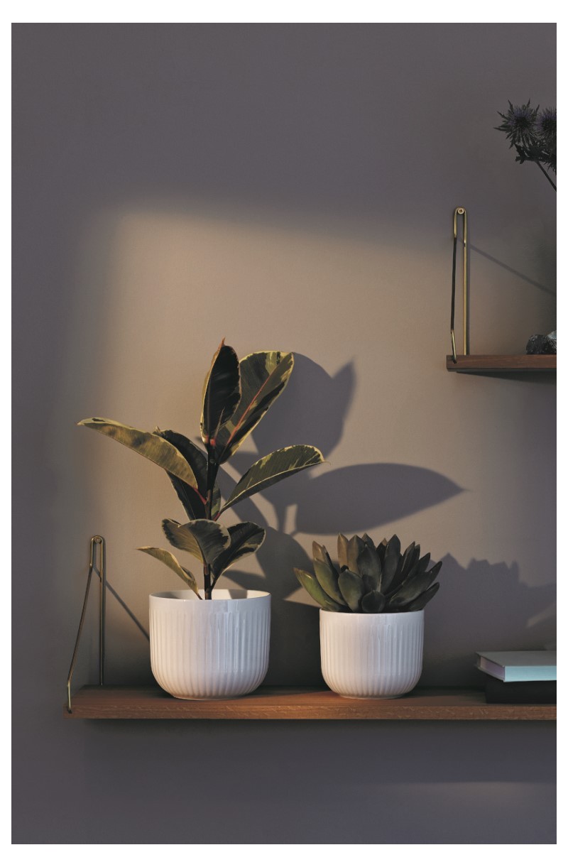 Blomkruka LEGIO NOVA 13 cm, vit, Eva Solo