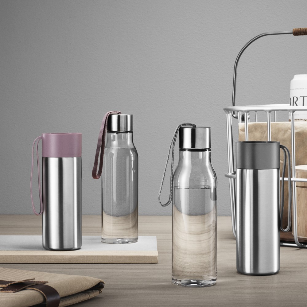 Resemugg TO GO, 350 ml, grått, rostfritt stål, Eva Solo