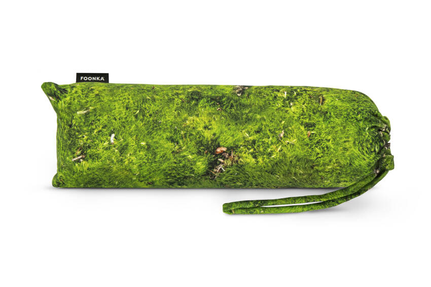 Enkelt dra-på-lakan MOSS 90 x 200 cm, Foonka