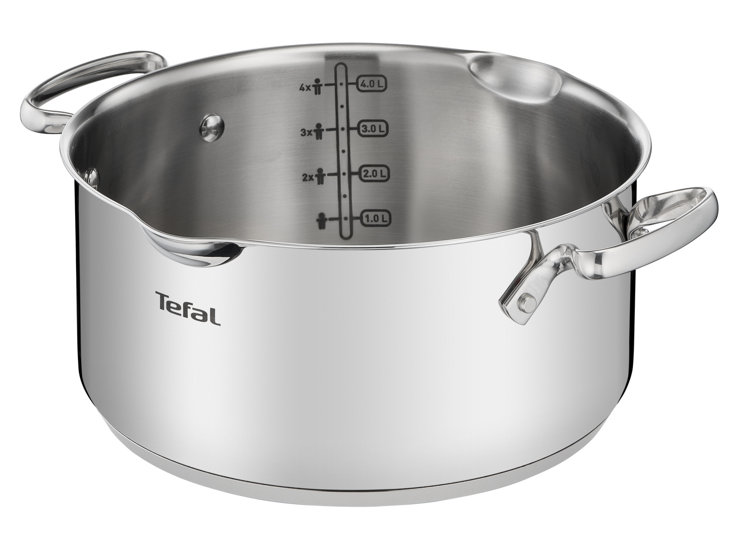 Kastrull DUETTO+ G7194455 20 cm, 3 l, med lock, Tefal