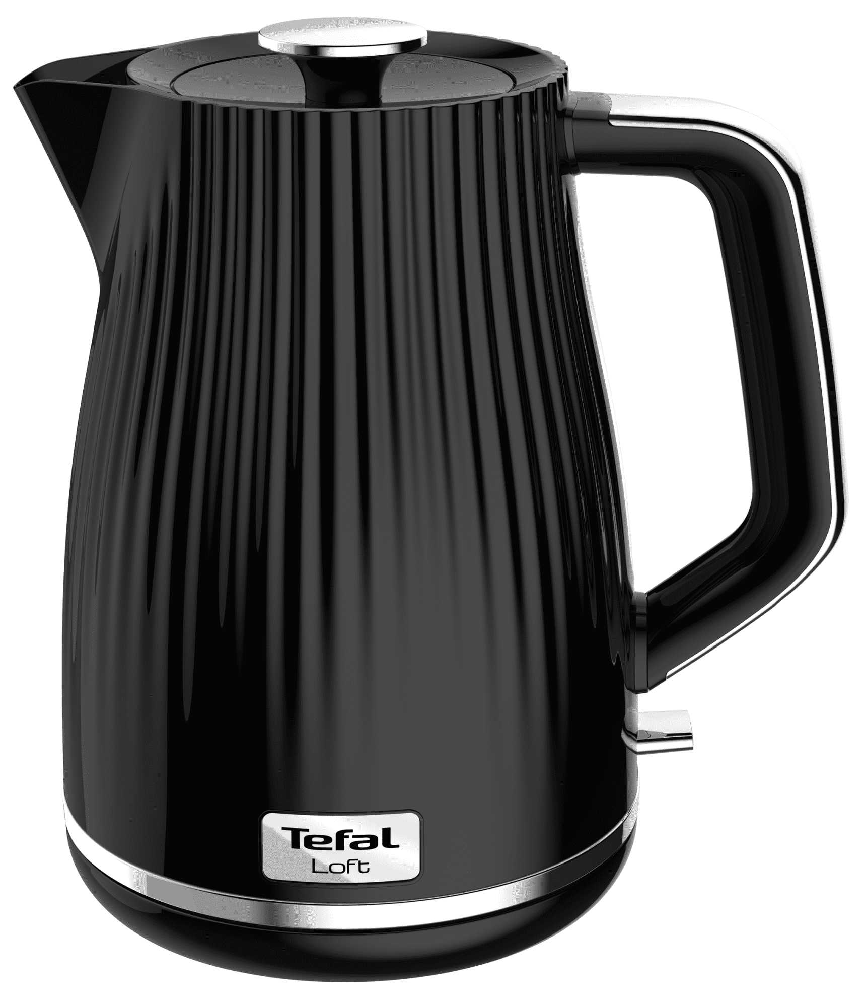 Elektrisk vattenkokare THE LOFT 1,7 l, svart, Tefal