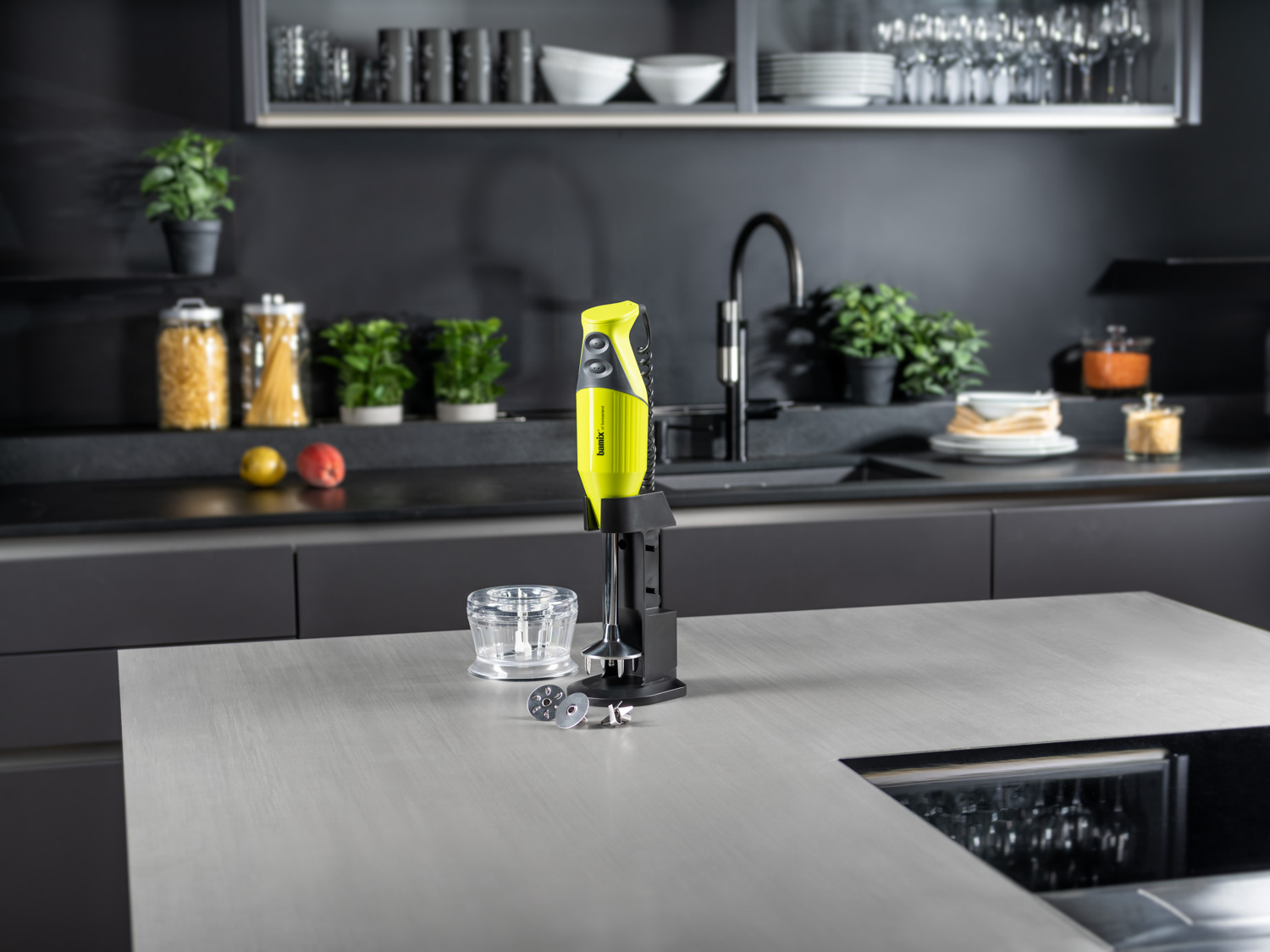 Stavmixer DELUXE typ D, 200 W, lime, Bamix