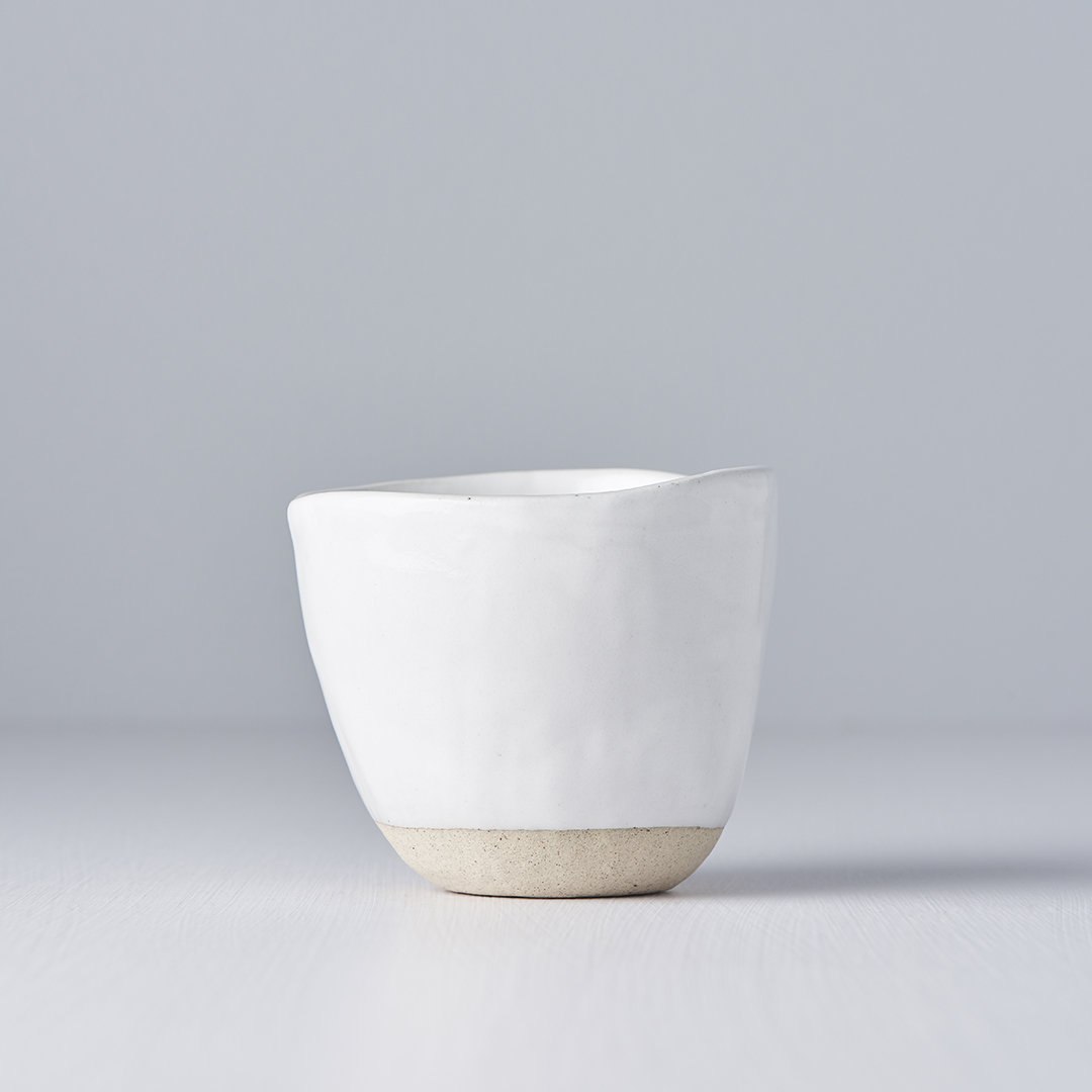 Mugg LOPSIDED 180 ml, vit, MIJ