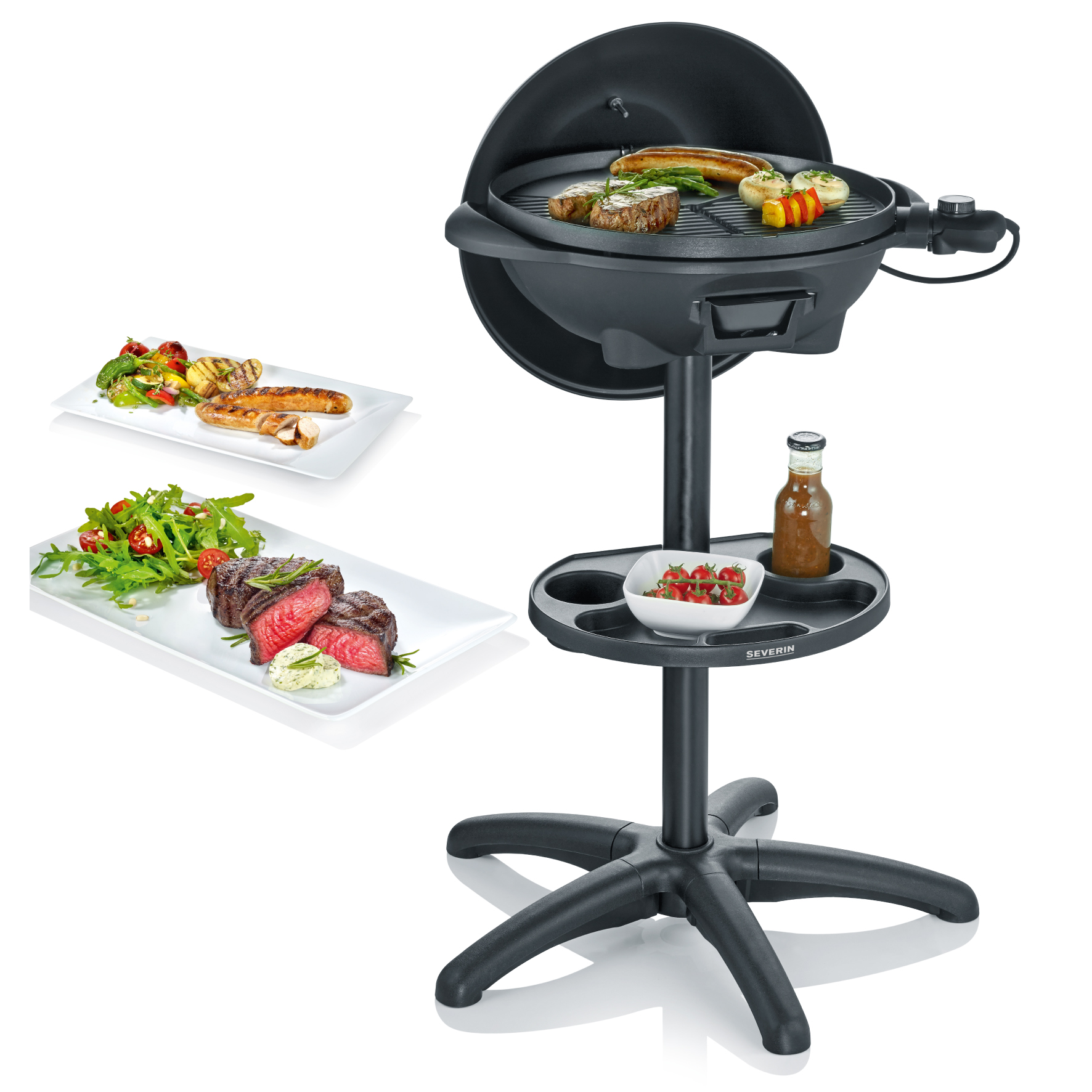 Elgrill PG 8541, 2000 W, Severin
