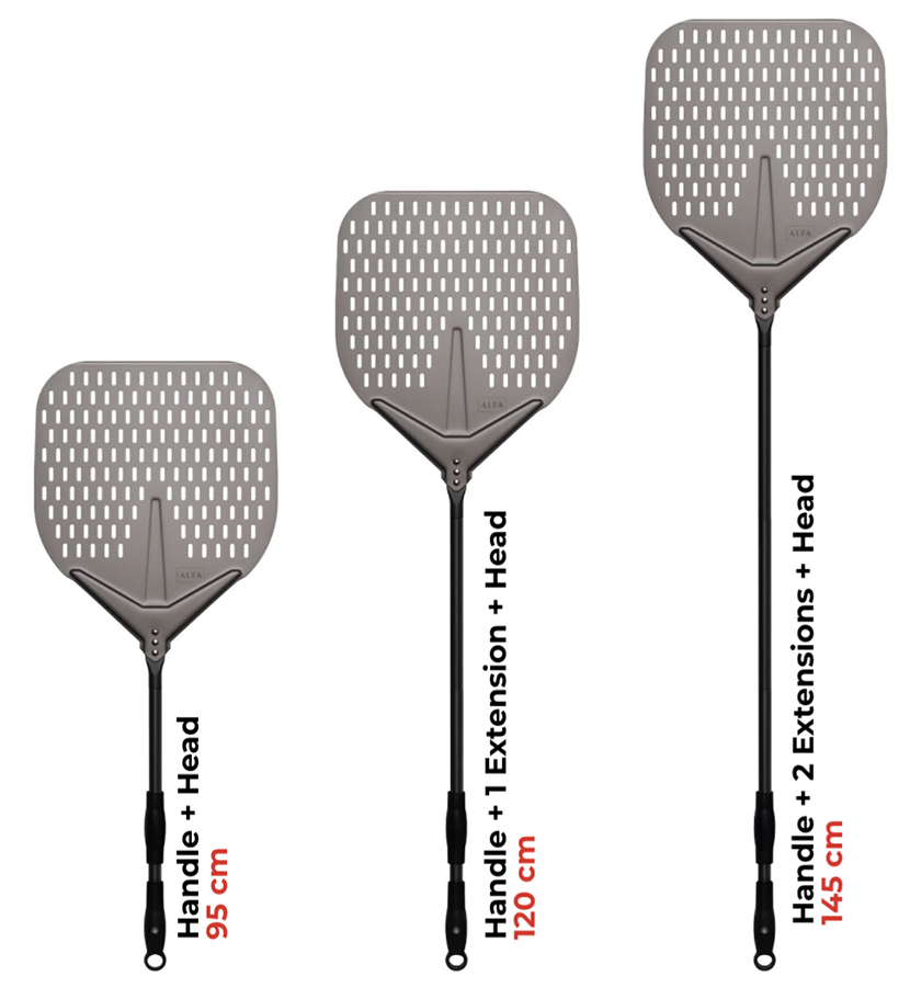 Pizzaredskap set PIZZAIOLO, 12 st, Alfa Forni