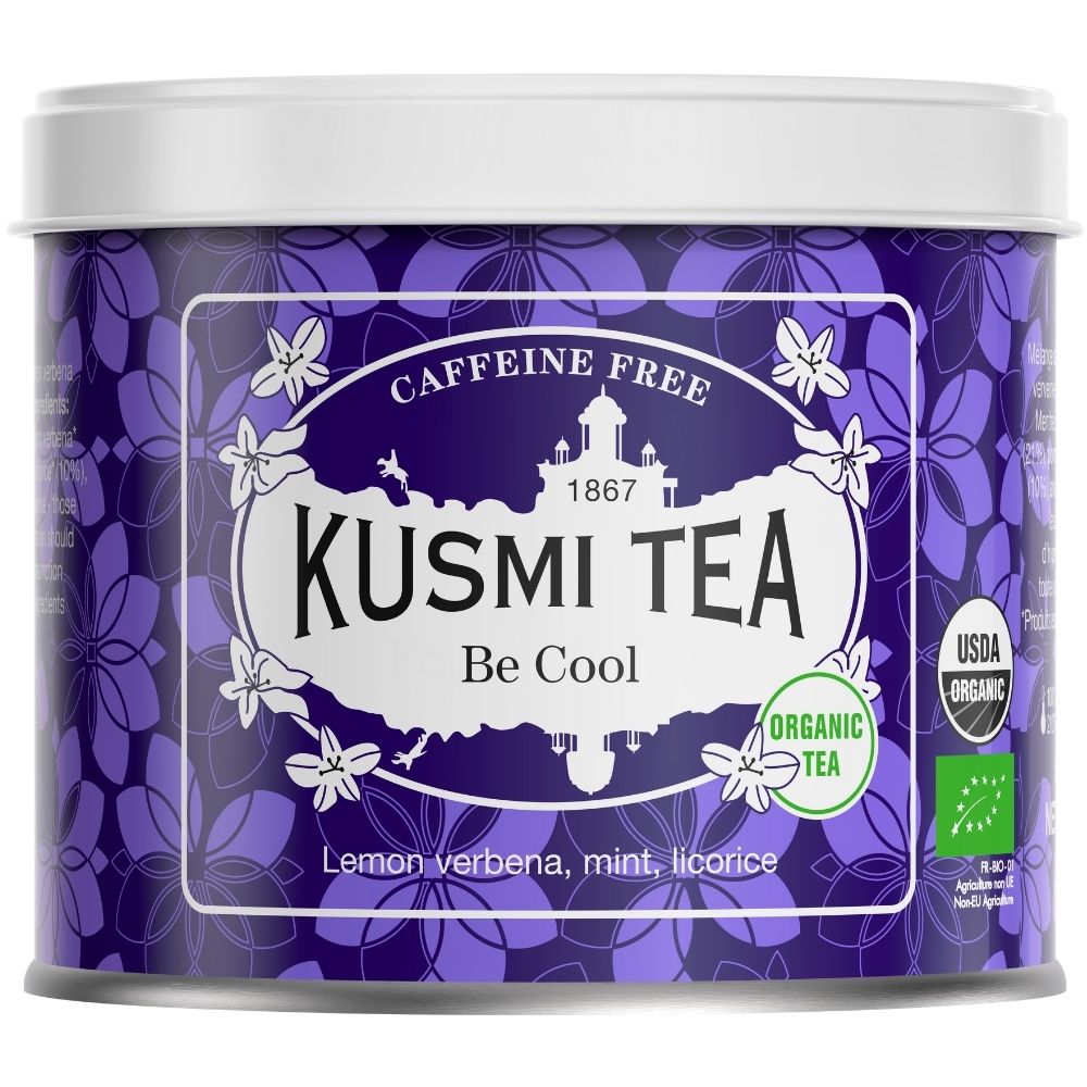 Örtte BE COOL 90 g teburk med lösa blad, Kusmi Tea