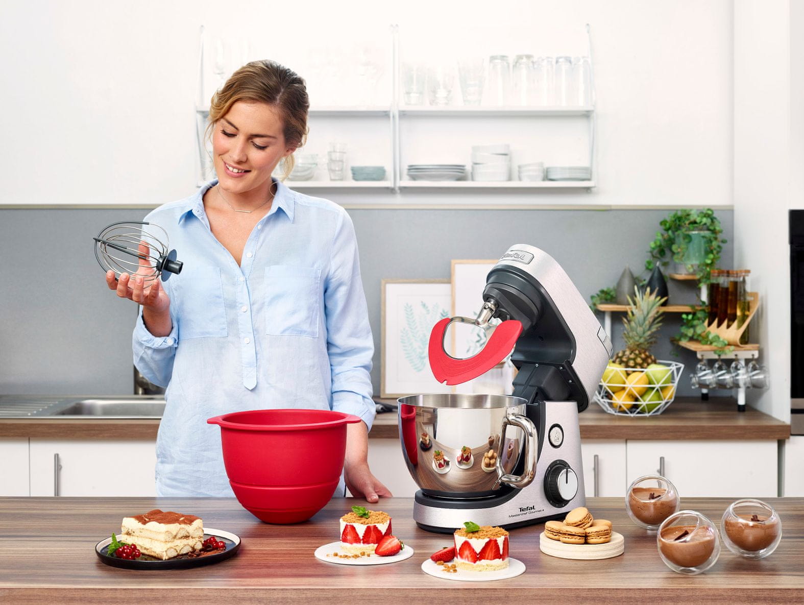 Hushållsassistent MASTERCHEF GOURMET+ QB632D38 silver, Tefal
