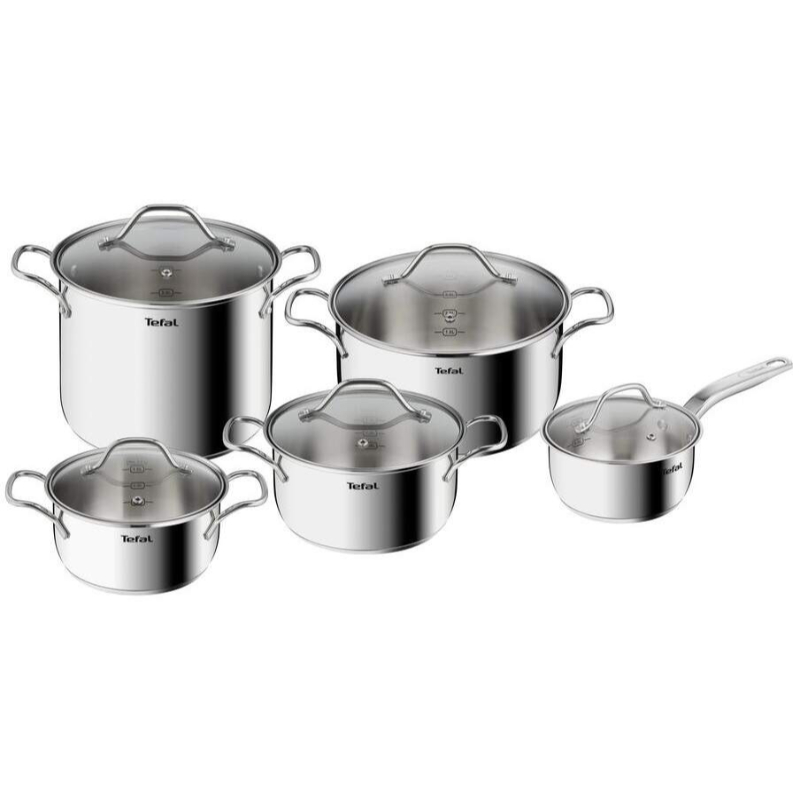 Kastrullset INTUITION B864SA74, 10 st, Tefal