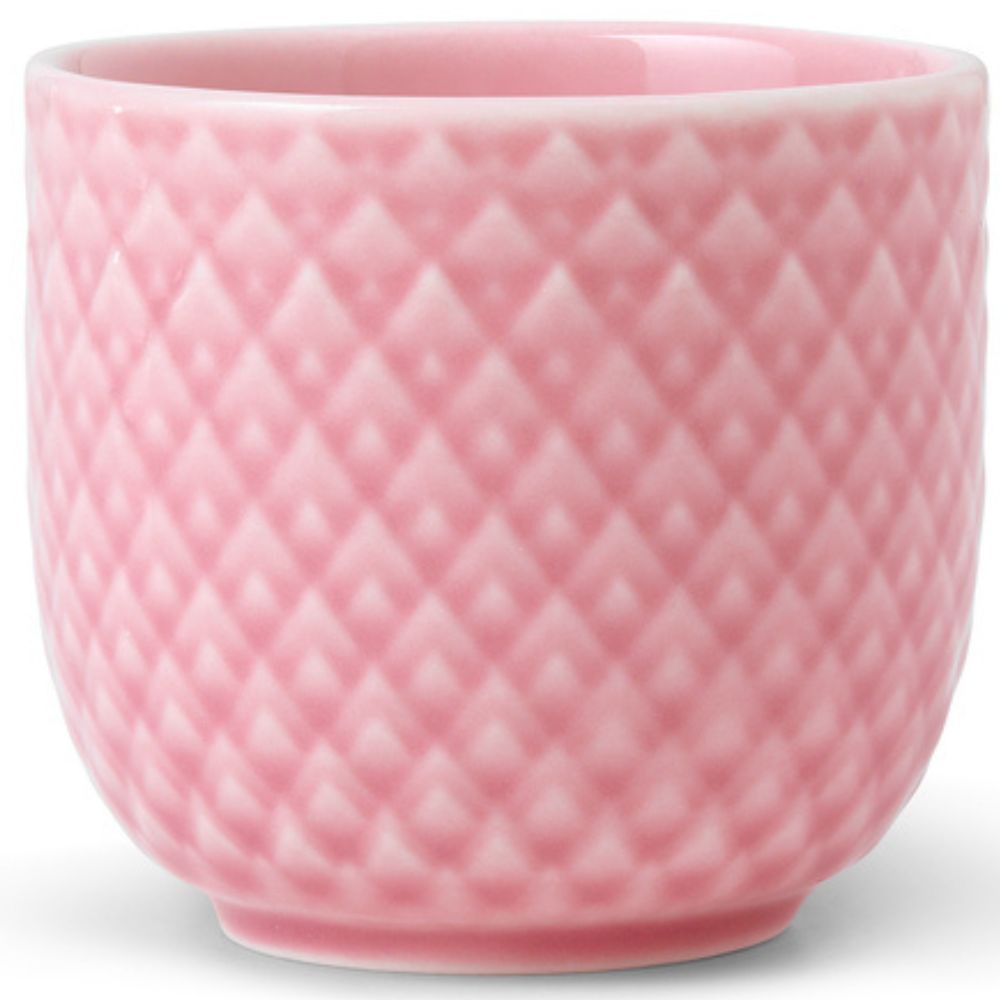 Äggkopp RHOMBE 5 cm, rosa, Lyngby