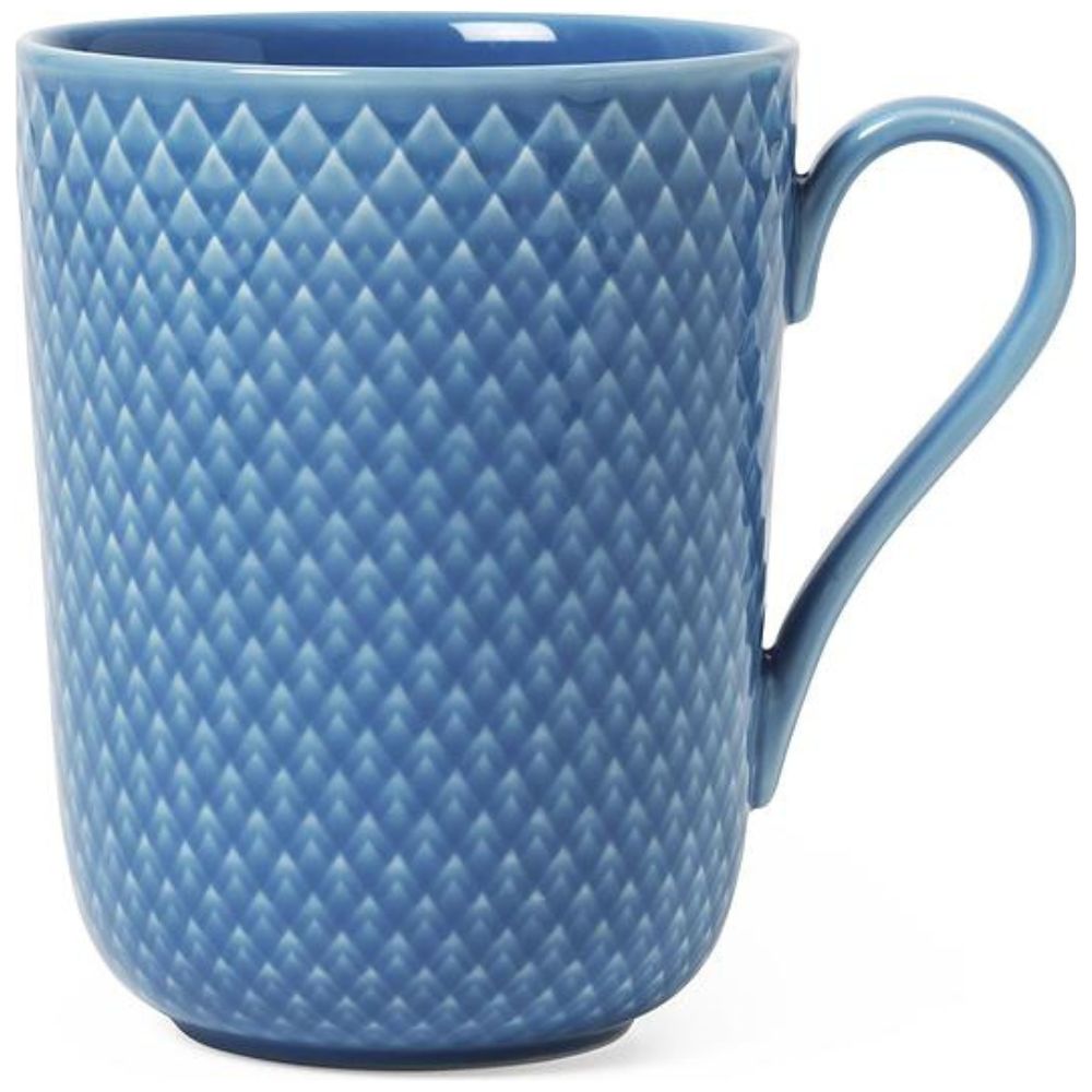 Mugg RHOMBE 300 ml, blå, Lyngby
