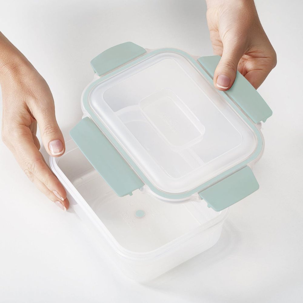 Köksförvaringsburk NEST 81127, set i 5 delar, grön, plast, Joseph Joseph