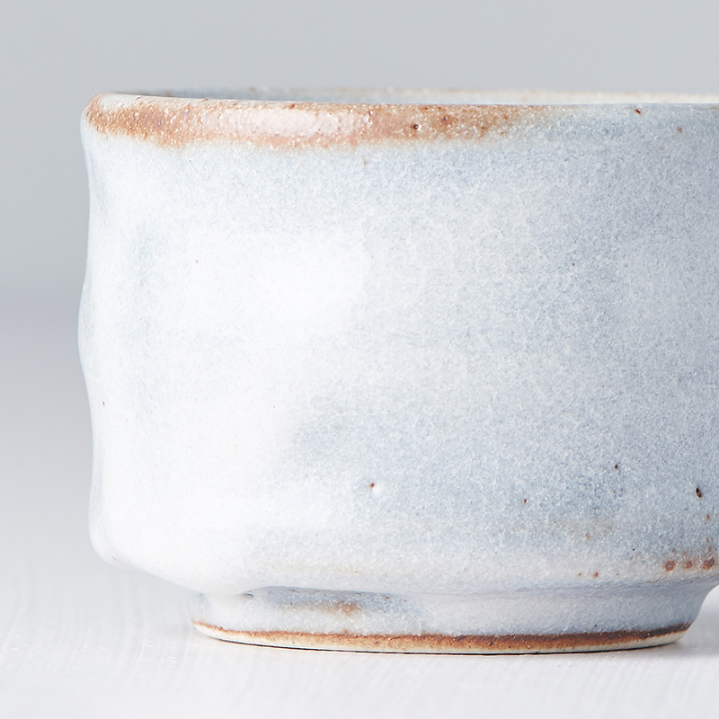 Sake-kopp, 50 ml, vitt moln, MIJ