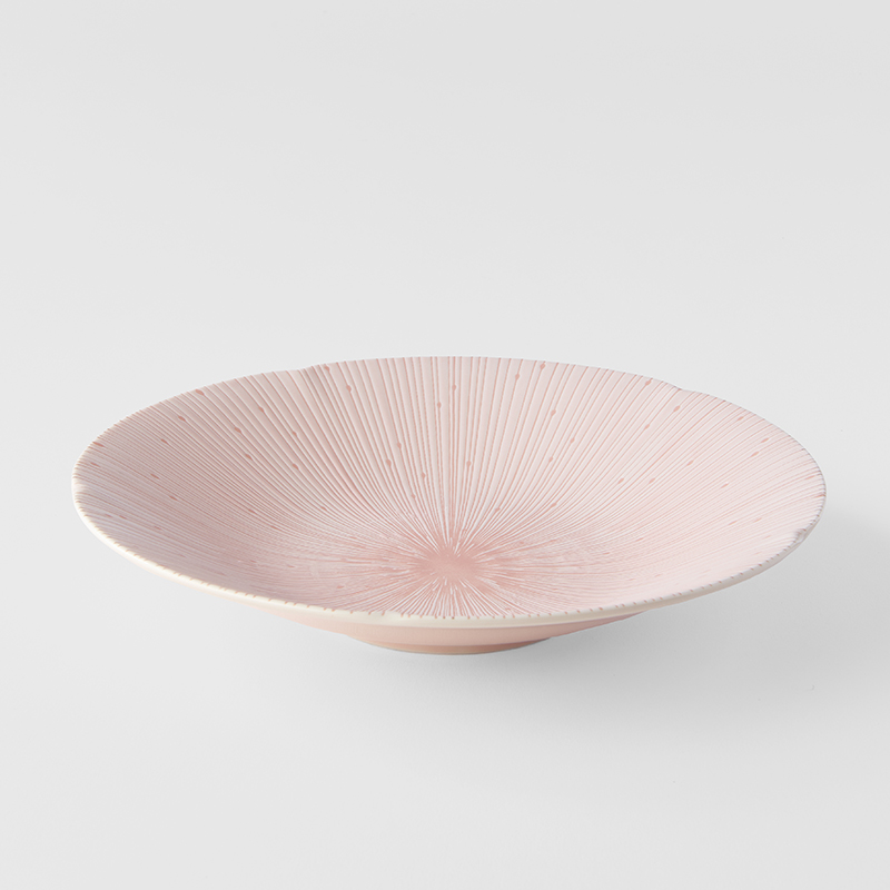 Matskål ICE PINK, 24,5 cm 550 ml, MIJ