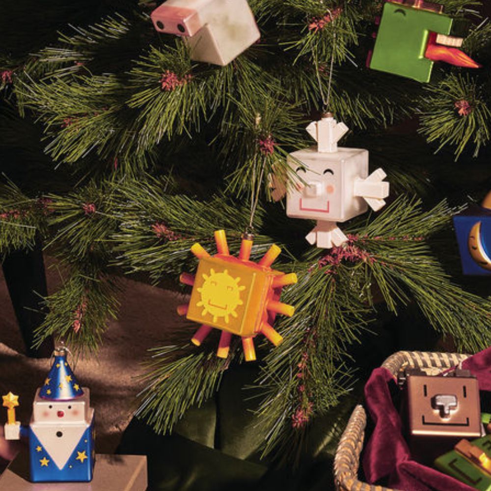 Julgransprydnad SNOW FLAKE, vit, Alessi
