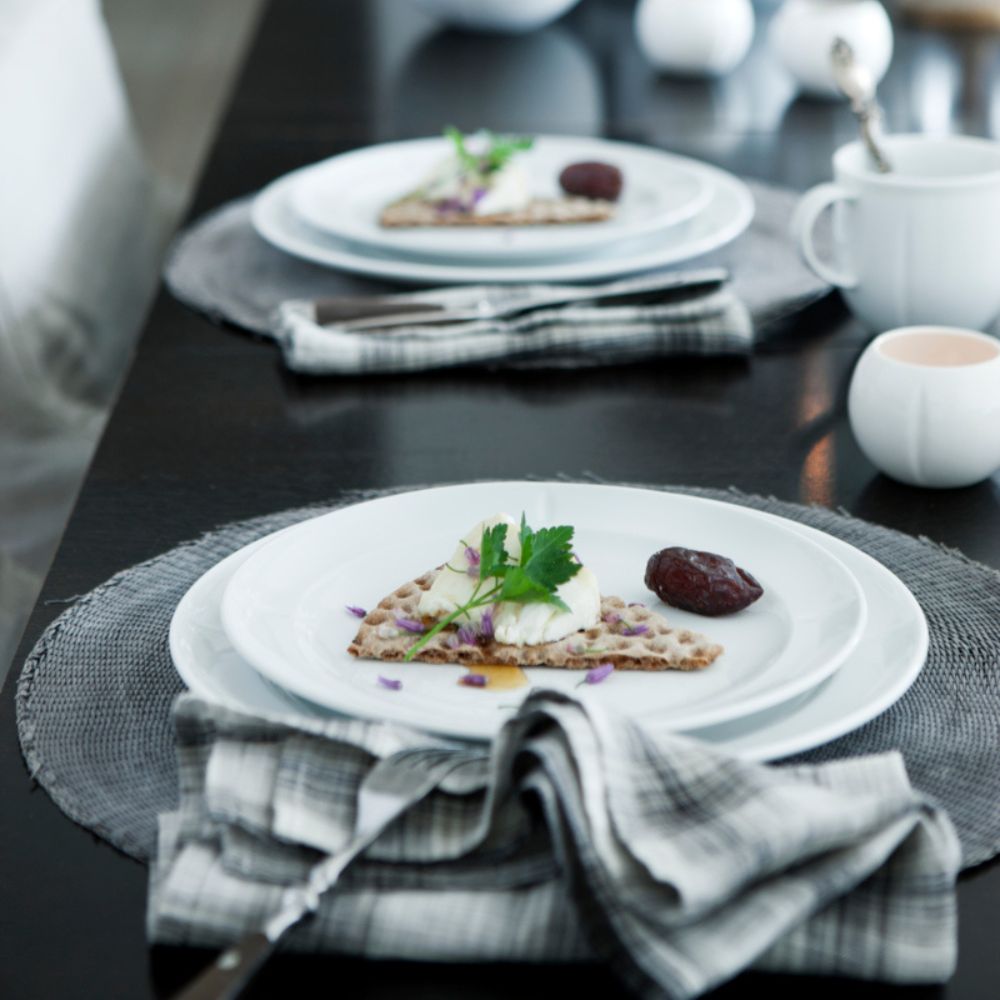 Tallrik GRAND CRU SOFT Rosendahl 23 centimeter white