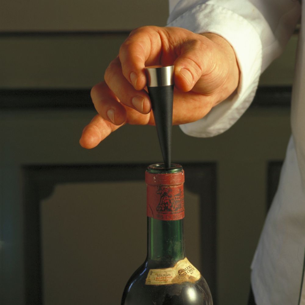 Vinpropp GRAND CRU, 9 cm, svart/silver, Rosendahl