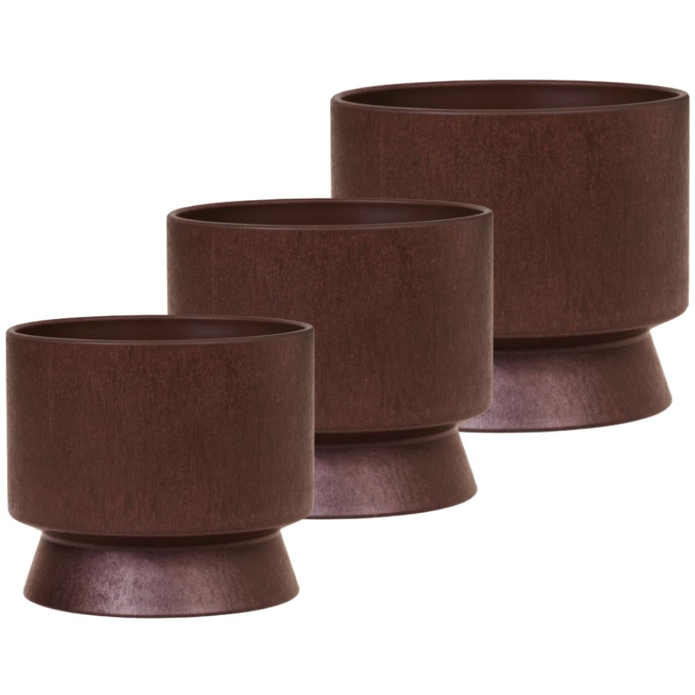 Blomkruka RECYCLED 15 cm, vinröd, Rosendahl