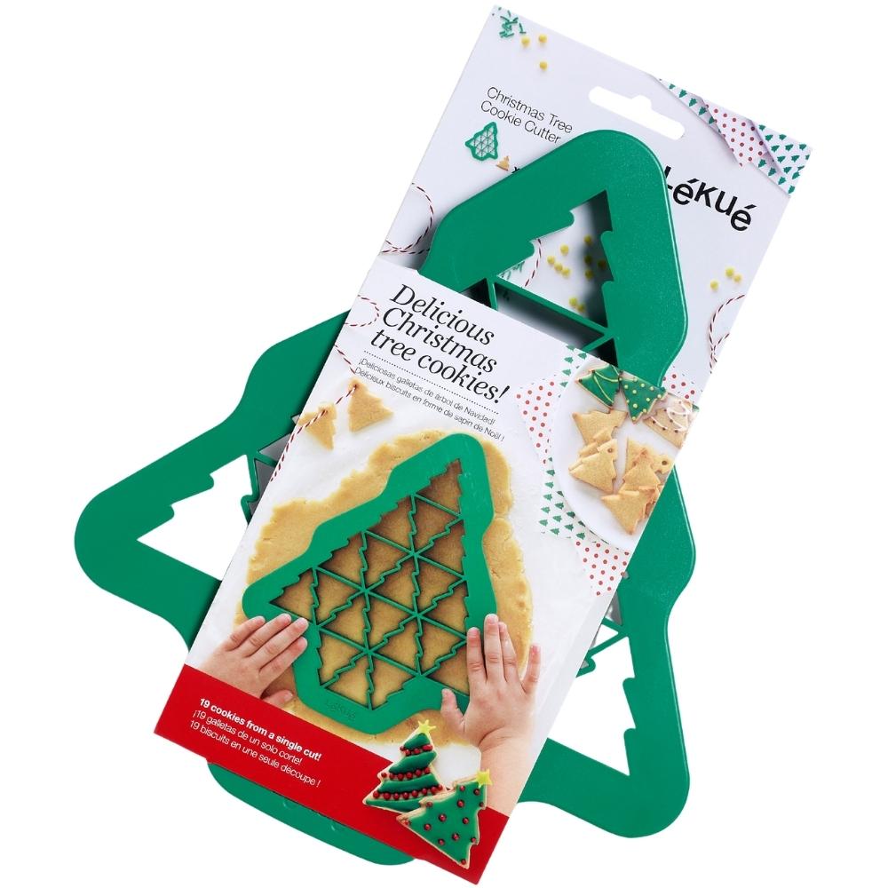Kakform CHRISTMAS TREE, 27 cm, grön, Lékué