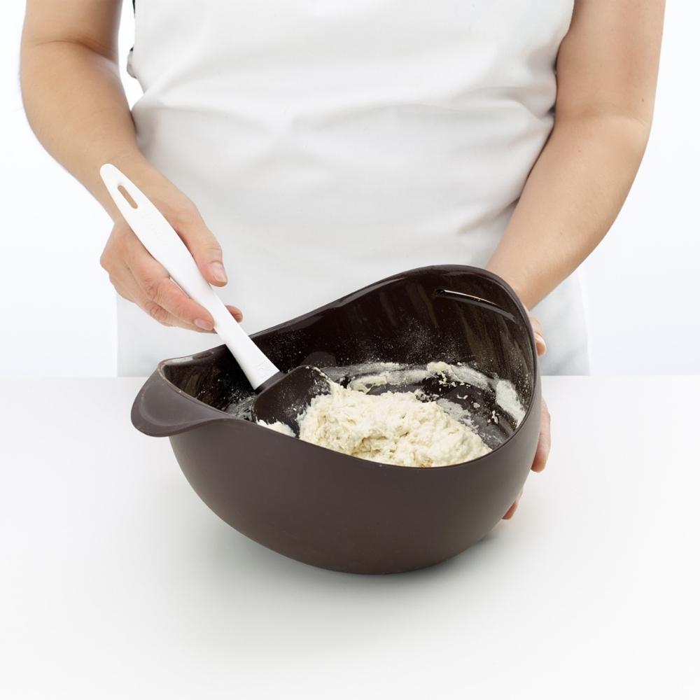 Bakset för bröd och baguette, 3 st, brun, Lékué