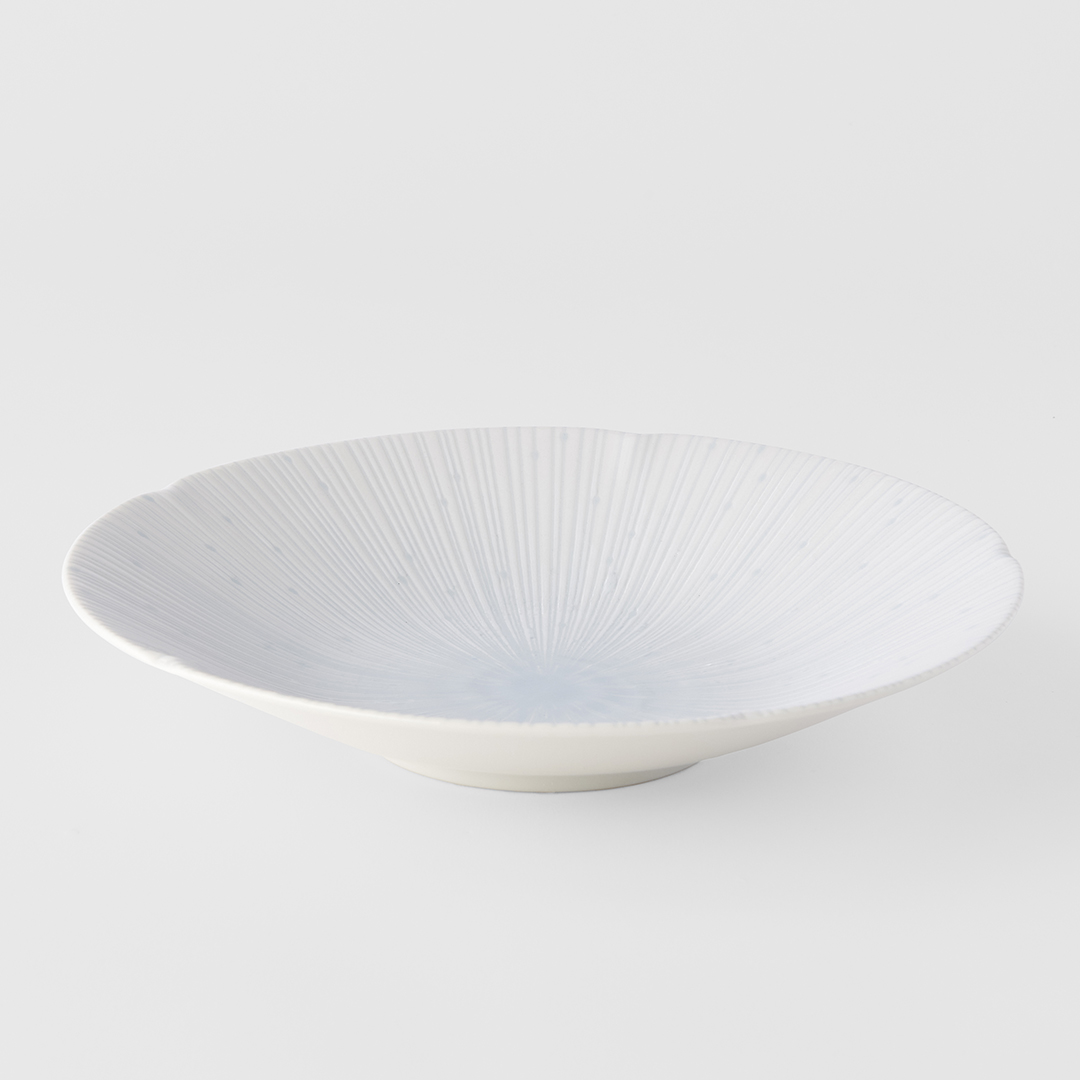 Matskål ICE WHITE 24,5 cm. 550 ml, MIJ