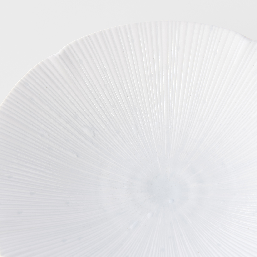 Matskål ICE WHITE 22 cm, 350 ml, MIJ
