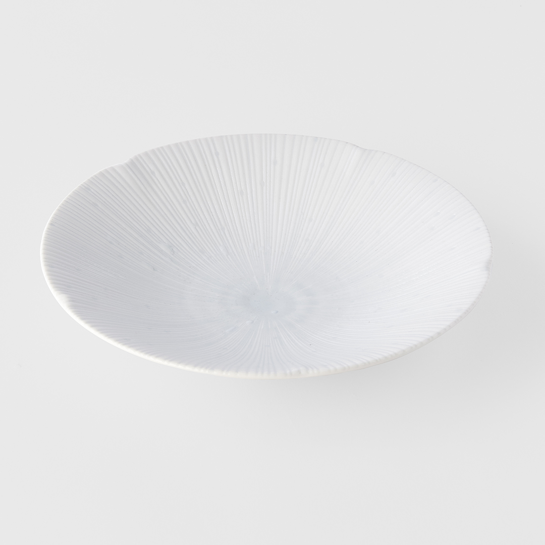 Matskål ICE WHITE 22 cm, 350 ml, MIJ