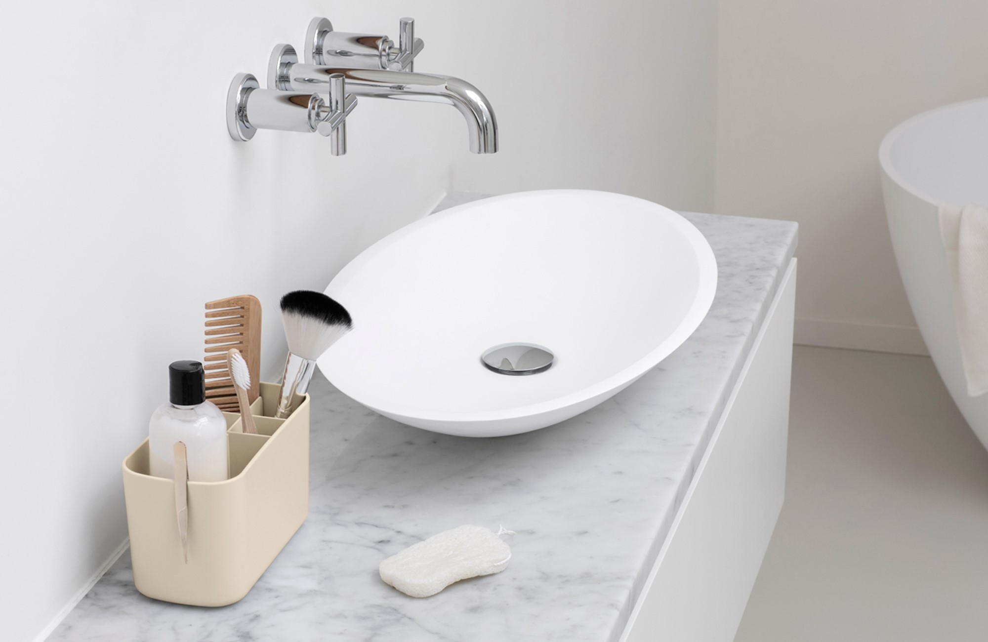 Badrumsförvaring RENEW mjuk beige, Brabantia