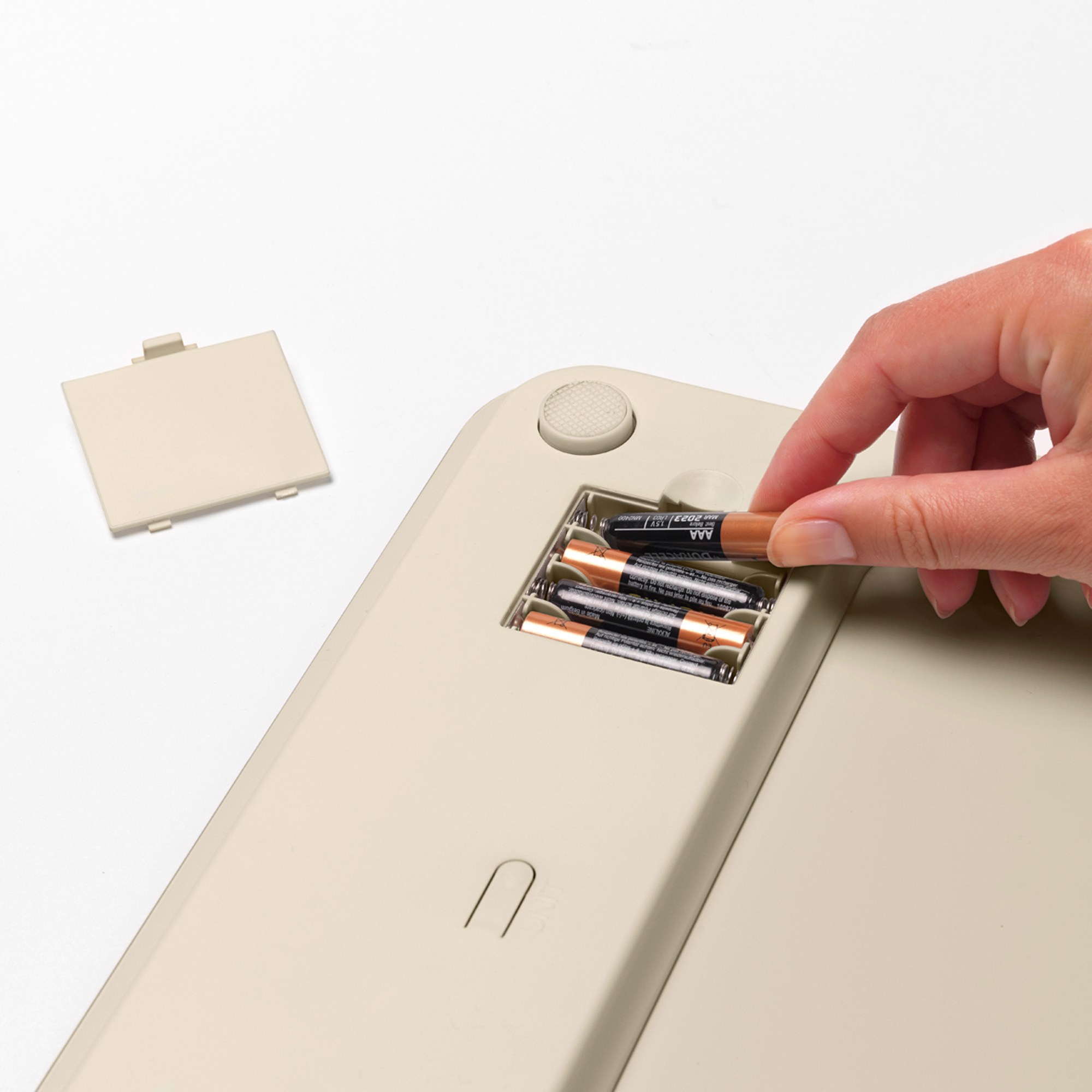 Digital kroppsviktsvåg RENEW mjuk beige, Brabantia
