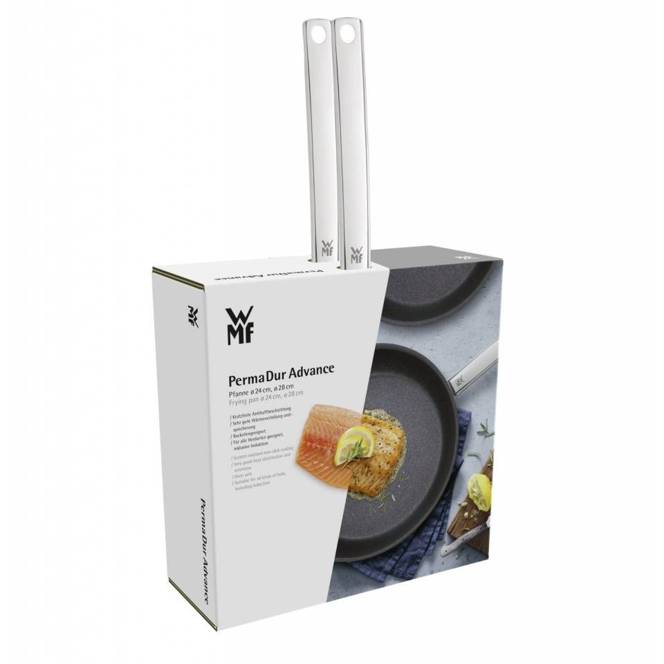 Stekpannaset PERMADUR ADVANCE, 2 st, 28 och 24 cm, WMF