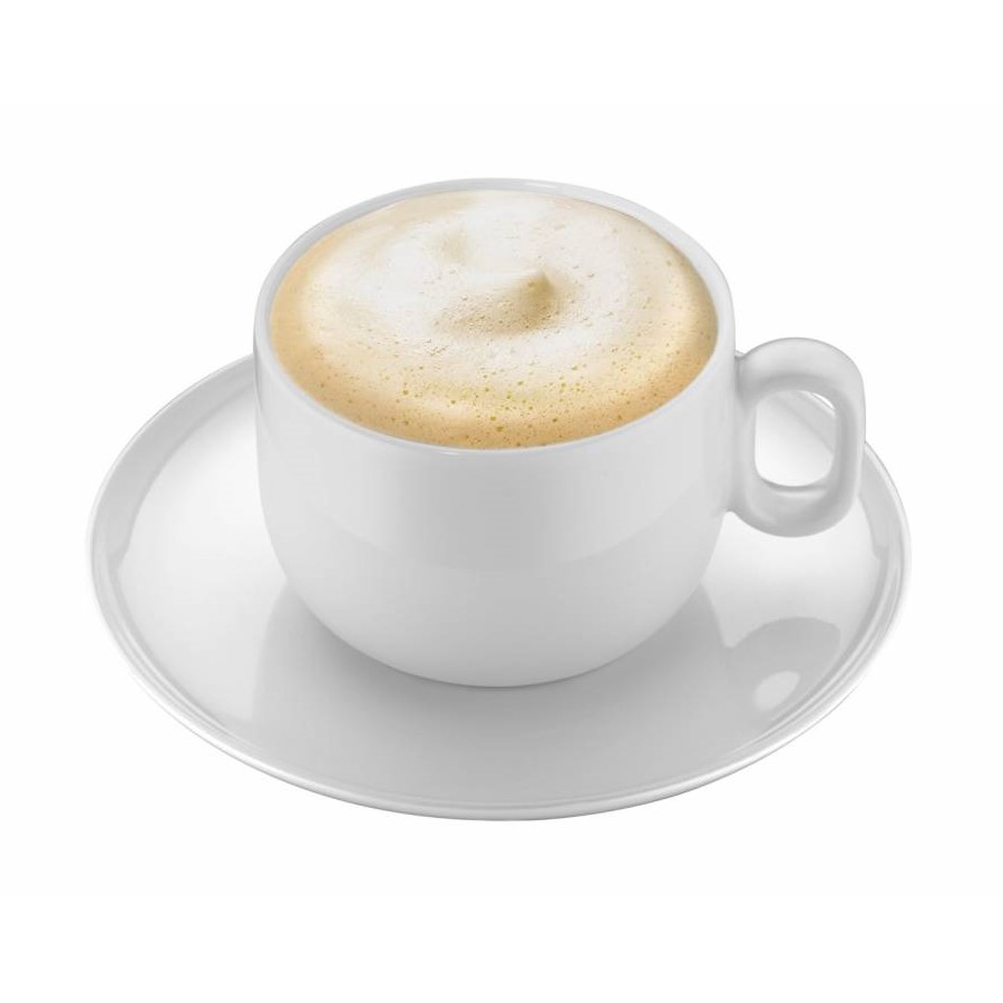 Kaffekopp med fat BARISTA, set i 2 delar, 160 ml, vit, WMF