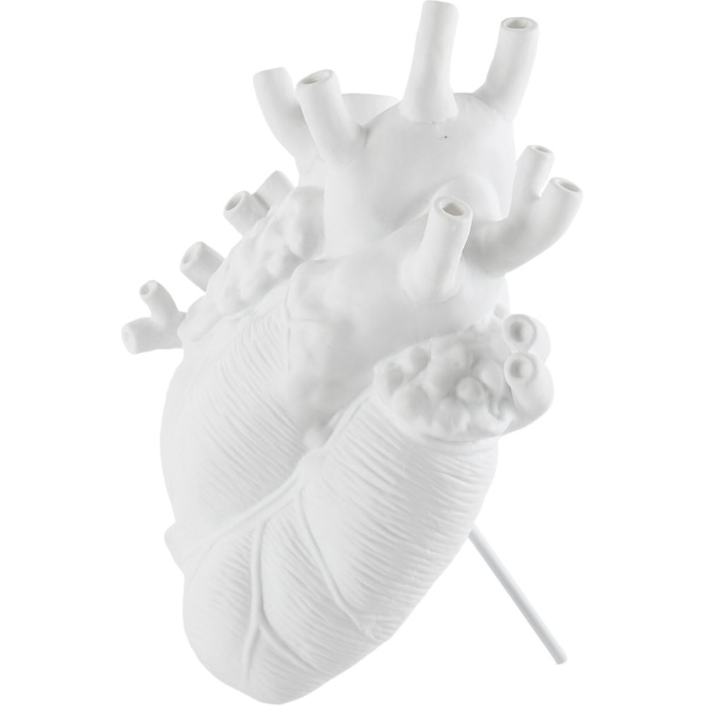 Vas LOVE IN BLOOM 25 cm, vit, Seletti