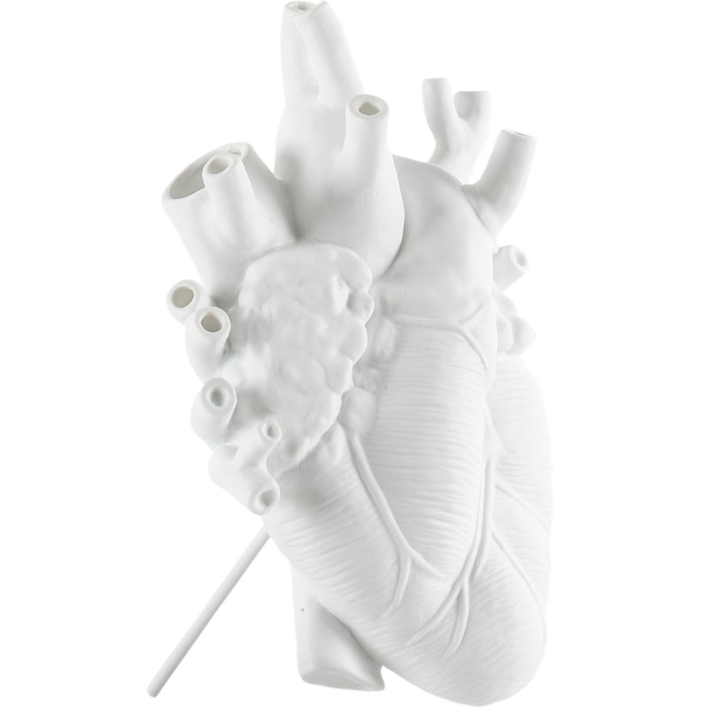 Vas LOVE IN BLOOM 25 cm, vit, Seletti