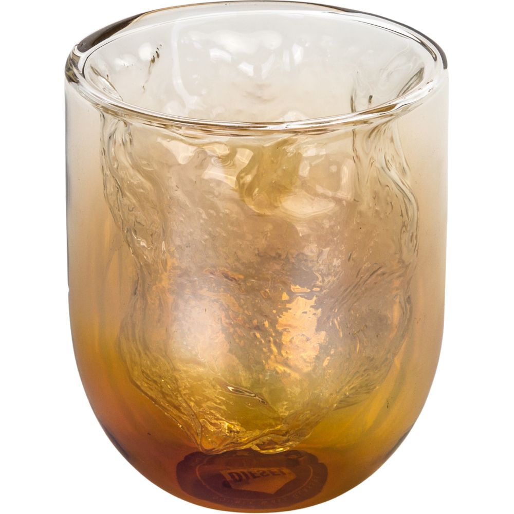 Vattenglas COSMIC DINER METEORITE 10 cm, gult, Seletti