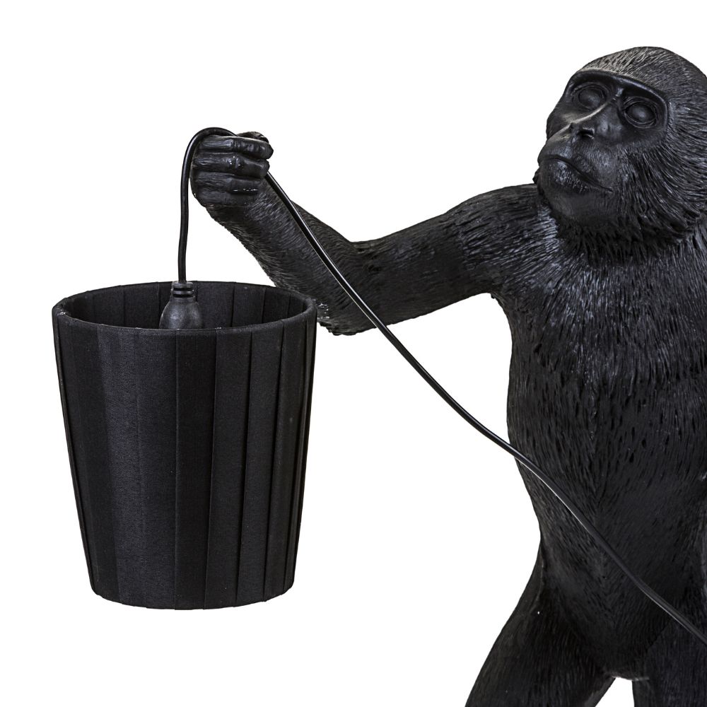 Lampskärm MONKEY, svart, Seletti