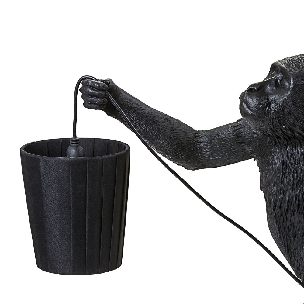 Lampskärm MONKEY, svart, Seletti