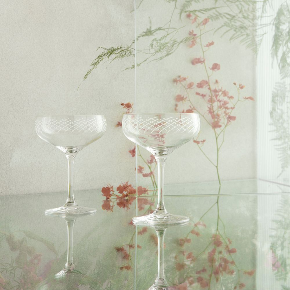 Cocktailglas CABERNET LINES, set i 2 delar, 290 ml, klar, Holmegaard
