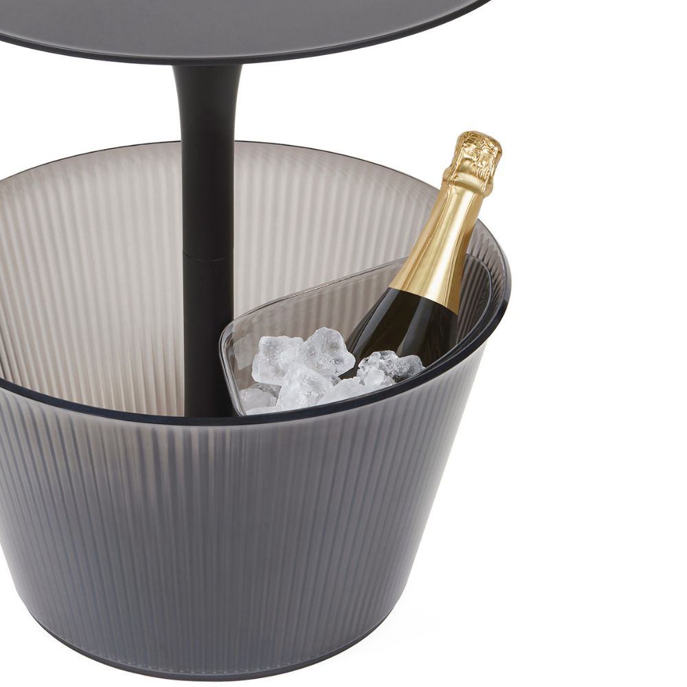 Flaskkylare för PICK-UP sidobord, grå, Alessi