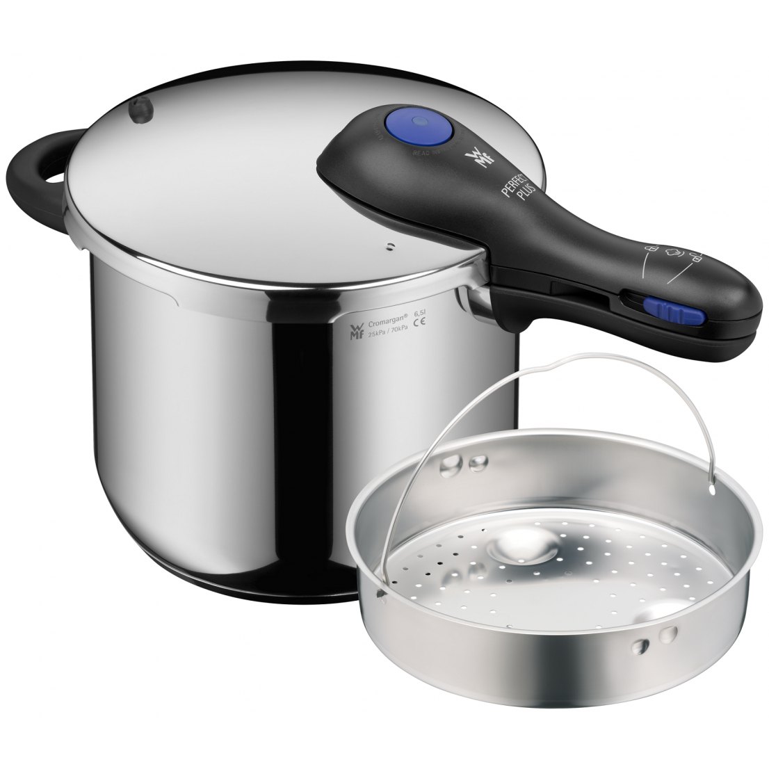 Tryckkokare PERFECT PLUS 6,5 l, ⌀ 22 cm, med insats, WMF
